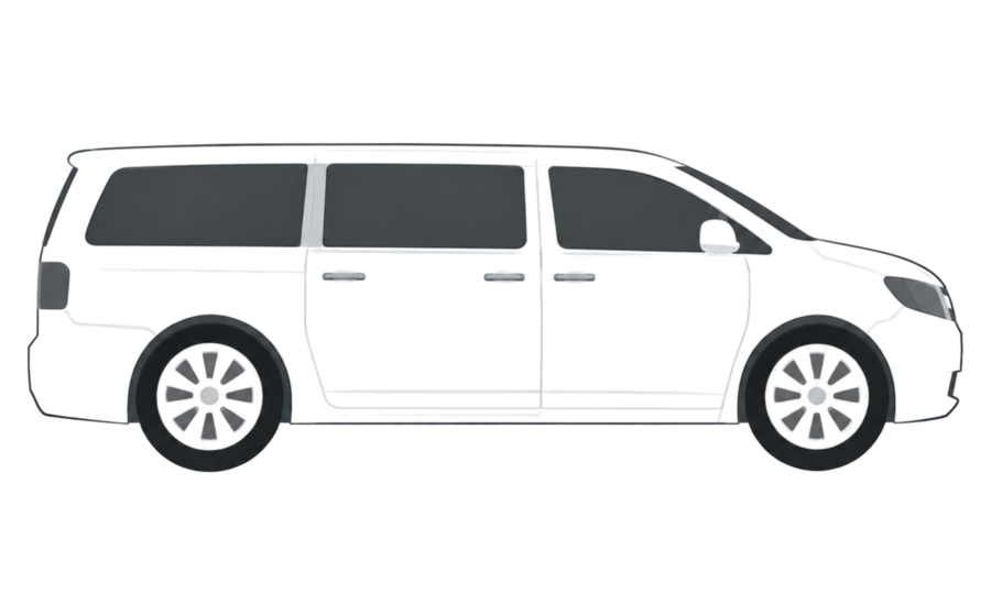 8 Seater Minibus class vehicle
